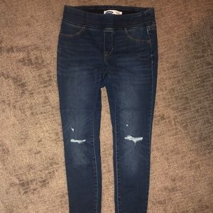Old Navy elastic waist rockstar jeans size 2